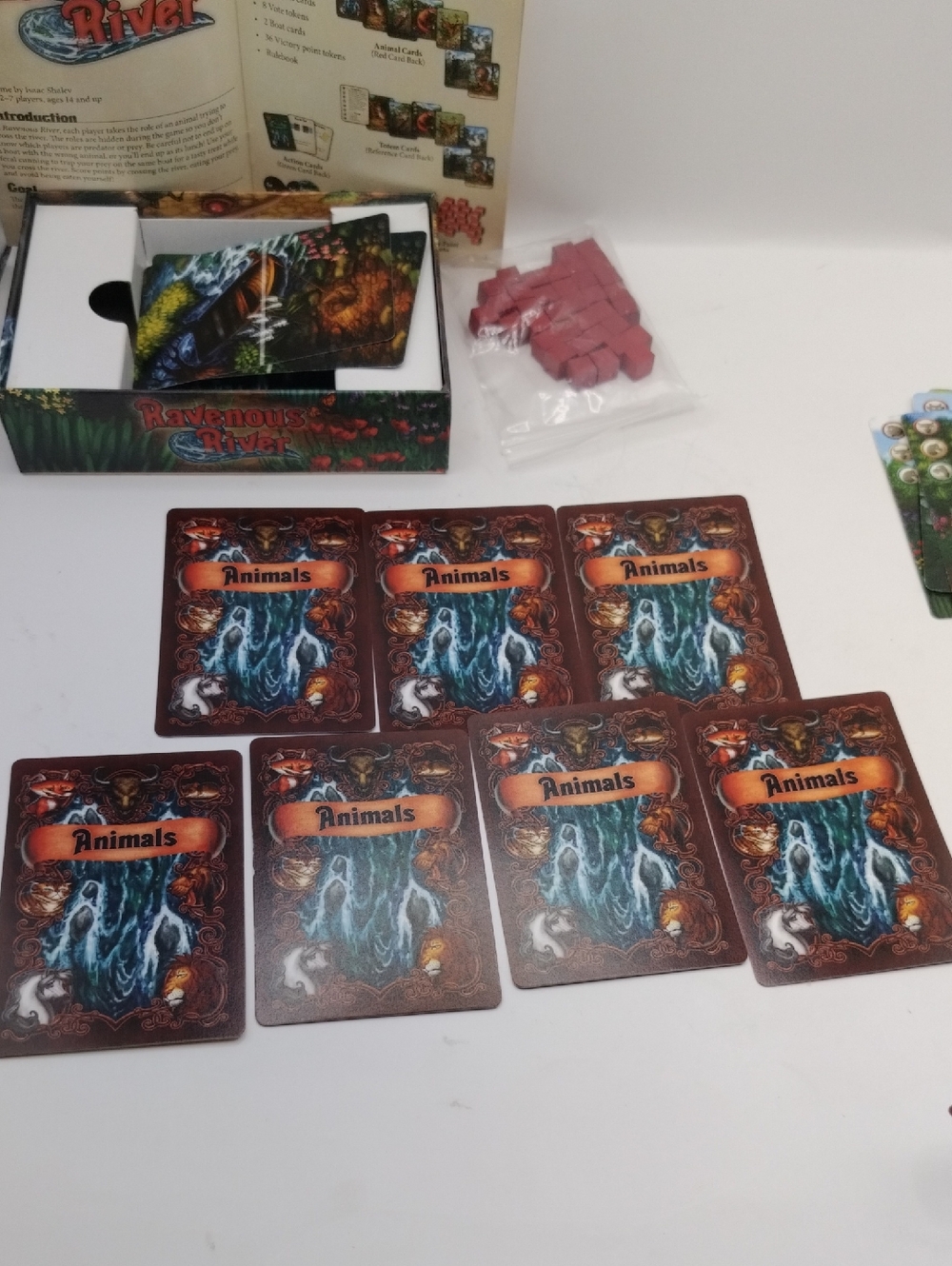 AEG Ravenous River Card Game 2016 Age 14+ Complete - Picture 9 of 16